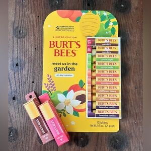 NWT - Burt’s Bees Lip Balm Variety Pack (10) and Lip Oil (2)